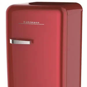 新款124L/140L红色冰箱迷你冰箱护肤化妆酒店酒吧USB汽车电源配件尺寸销售Rohs