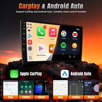Reproductor Estéreo para Auto MP5 de 9 Pulgadas para Honda CRV 2007-2011, Carplay Inalámbrico, Linux, Control por Voz, Navegación, Pantalla Táctil