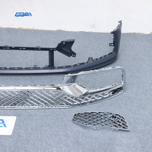 Conjunto de Parachoques Delantero Cromado ABS para Bentley GT 2020-2024, Rejillas para Auto, Rejilla para Parachoques - Product Image 4