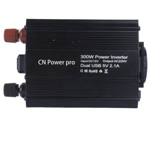 OEM Factory DC AC12V 220V 300W 500W Inverter per auto