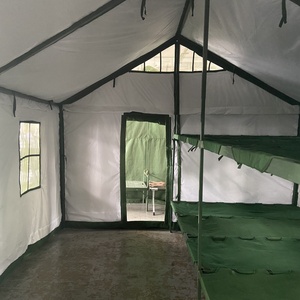 Tente double verte en toile <span class=keywords><strong>pour</strong></span> <span class=keywords><strong>10</strong></span> <span class=keywords><strong>personnes</strong></span>, structure métallique en A, tactique, prix usine <span class=keywords><strong>pour</strong></span> les camps extérieurs en Afrique - Grande Vente - Product Image 6