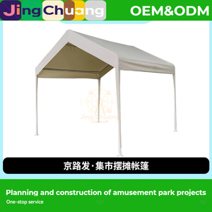 Abri de <span class=keywords><strong>camping</strong></span> Jinglufa pour marché nocturne, stand de vente, cour de marché, <span class=keywords><strong>camping</strong></span> extérieur, espace carré, <span class=keywords><strong>camping</strong></span> tendance - Product Image 2
