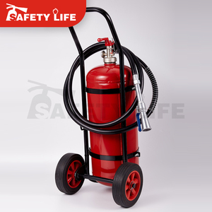 Estintore a Polvere ABC su Carrello, Grande Capacità, per Grandi Incendi, Estintore Industriale su Ruote - Product Image 4