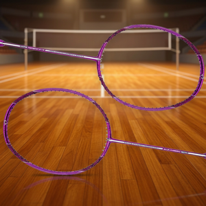 Raquette de sport en fibre de carbone Y3 en gros, équipement professionnel de badminton - Product Image 3
