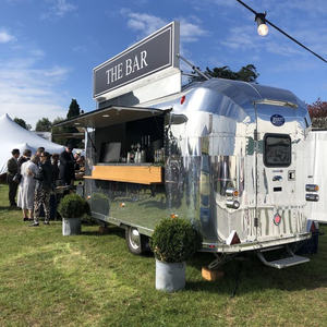 エアストリームモバイルハンバーガーホットドッグピザファストフードトレーラーステンレス鋼モバイルフードトラックフルキッチン付き - Product Image 3