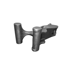 铸造制造商熔模铸造零件铸铁铁路支架支撑零件 - Product Image 3