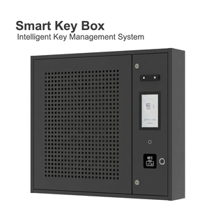 Armoire à clés intelligente 80 emplacements, coffre-fort de gestion électronique des clés RFID, système de contrôle des clés mural NFC, empreinte digitale, reconnaissance faciale, résistant au froid - Product Image 2