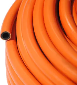 JG turuncu esnek PVC LPG gaz hortum boru düşük basınçlı propan gaz silindir hortum ev kullanımı LPG gaz ocak hortumu