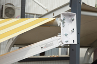 Pare-soleil rétractable pour fenêtre électrique, bras pliant et rétractable, auvent d'extérieur