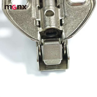 Charnière à fermeture amortie réglable à deux niveaux, hydraulique, antirouille, en acier laminé à froid, pour armoire de cuisine et salle de bain – Vente chaude