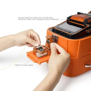 In Stock Original AI-9 splicer fusion Fiber Optic Splicing Machine AI9 Splice Optical Fiber AI-9 Fusion Splicer Machine