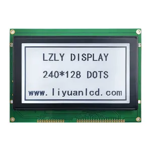 شاشة LCD FSTN. مصفوفة نقطية رسومية واجهة تسلسلية LCM LCD