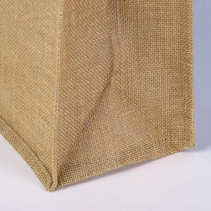 Kunshan Krell Pack Burlap <strong>Tote</strong> <strong>Bags</strong> <strong>Jute</strong> Beach <strong>Bags</strong> with Handles Colorful Custom Burlap <strong>Bags</strong> with Matching Pouch - Product Image 4