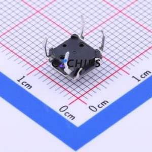 KSA0M311LFTR Tactile Switch Through hole Component (THT) Switch Single Pole Single Throw Round Button Through Hole 7.4mm - Product Image 2