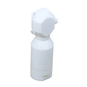 PTFE plastic 360 degree rotary cleaning bottle spray nozzle 1/2