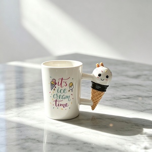 Ensemble de tasses en céramique en forme d'éléphant, « Dream Big Little One I Love You a Ton », tasses à café assorties pour <span class=keywords><strong>maman</strong></span>, papa, enfants, couples, cadeau - Product Image 6