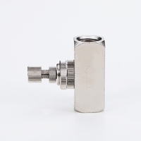 Accessoires de robinet de haute qualité fabriqués en Chine Vanne de contrôle de débit en argent