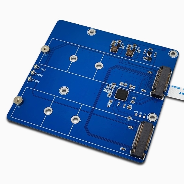 Dual M.2 PCIE NVME Protocol SSD Expansion Edition Electronic Modules and Kits
