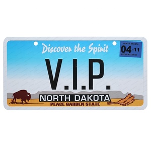 Matrícula de supermercado al por mayor, placas de coche usadas no oficiales - Product Image 1