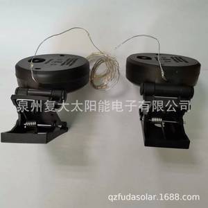 Solar Garden <b>Light</b> <b>Led</b> Clip With Solar Panel For Outdoor Decoration Fence Garden Use - Product Image 5