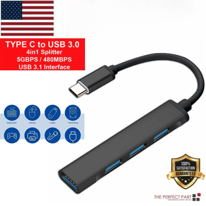 Hub <span class=keywords><strong>USB</strong></span>-C avec ports multiples <span class=keywords><strong>USB</strong></span> 3.0 4K pour <span class=keywords><strong>adaptateur</strong></span> <span class=keywords><strong>HDMI</strong></span> Type C <span class=keywords><strong>vers</strong></span> <span class=keywords><strong>USB</strong></span> pour <span class=keywords><strong>Macbook</strong></span> Pro/<span class=keywords><strong>Air</strong></span> Fabriqué aux États-Unis - Product Image 1