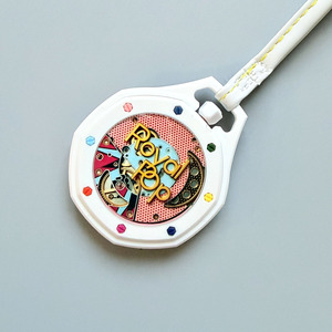 Kit de montres en silicone multicolores Royal Pop en gros avec cadran octogonal, montre-bracelet avec pendentif, coque détachable et boîte cadeau - Product Image 6