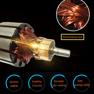 Đôi xi lanh Máy nén khí Bộ bền lốp <span class=keywords><strong>Inflator</strong></span> với các công cụ - Product Image 3