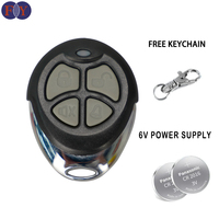 Télécommande de porte de garage sans fil universelle économique 433MHz Clone face à face Clé RF à 4 boutons pour obturateur GateRolling