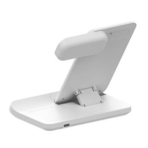 Prix <span class=keywords><strong>de</strong></span> gros Support <span class=keywords><strong>de</strong></span> charge sans fil pour téléphone Voyage universel 15w Portable 3 en 1 Chargeur sans fil pliable pour tous les téléphones - Product Image 2