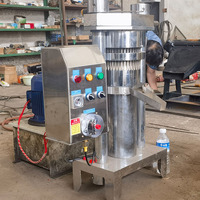 Presse à huile hydraulique en acier inoxydable 304 pour extraction à froid d'huile d'olive et de noix de coco