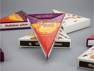 Cajas de Pizza Triangulares de Cartón Impresas con Logotipo a Precio de Fábrica - Product Image 2