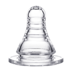 Tétine <span class=keywords><strong>pour</strong></span> bébé de qualité alimentaire sans BPA, sûre et de qualité supérieure, en silicone souple, tétine <span class=keywords><strong>pour</strong></span> <span class=keywords><strong>biberon</strong></span> à col large/col standard <span class=keywords><strong>pour</strong></span> nouveau-né - Product Image 5