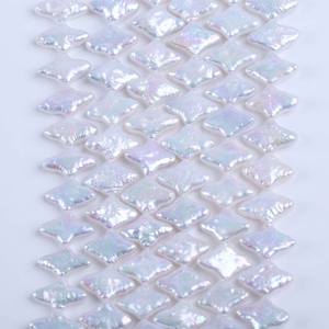 Perles de culture d'eau douce naturelles de style baroque, 6 mm, trou horizontal, étoile à quatre branches, accessoires de bricolage faits à la main de Zhuji, vente en gros - Product Image 2