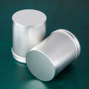 Récipient en étain personnalisé grand thé rond café <span class=keywords><strong>épices</strong></span> en aluminium 500 ml/g 16oz boîte en aluminium boîte de conserve pot cosmétique en aluminium avec boîte <span class=keywords><strong>personnalisée</strong></span> - Product Image 3