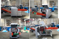 Machine à couper les fibres de jute, lin et banane
