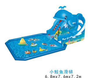 Grand <span class=keywords><strong>château</strong></span> gonflable écologique en PVC, parc aquatique avec toboggans pour enfants en plein air, combinaison de jeux aquatiques, piscine gonflable, <span class=keywords><strong>fort</strong></span> gonflable - Product Image 3