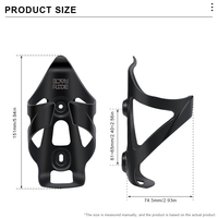Porte-bidon de vélo RIDERACE en plastique léger pour VTT et vélo de route, support de bouteille d'eau, accessoires de vélo