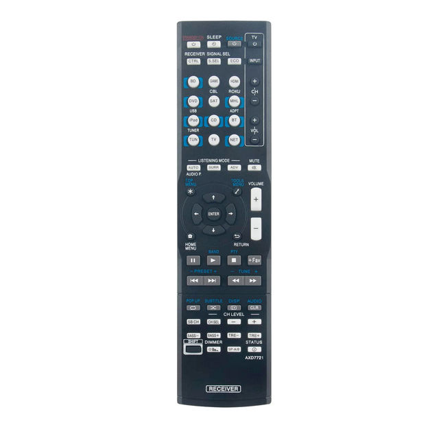 AXD7721 Remote Control Replace for Pioneer AV Receiver VSX-830 VSX-830-K VSX-1024 VSX-1029 VSX-45 VSX-44 VSX-454 VSX-824