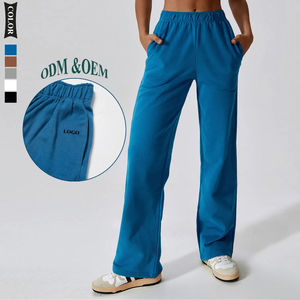 Pantalones de chándal de gran tamaño, pantalones holgados de pierna ancha, ropa de calle, Joggers, ajuste relajado, Unisex, gimnasio, entrenamiento físico, ropa de estilo de vida informal - Product Image 4