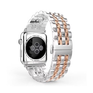 <span class=keywords><strong>Bracelet</strong></span> de montre pour <span class=keywords><strong>homme</strong></span>, <span class=keywords><strong>bracelet</strong></span> en acier inoxydable pour <span class=keywords><strong>Apple</strong></span> <span class=keywords><strong>Watch</strong></span> Series 76543 38 42 40 44 41mm 45mm - Product Image 2