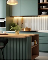 Ensemble d'armoires de cuisine modernes WQ Intérieur Maison Armoire de cuisine Magic Corner Armoire de cuisine