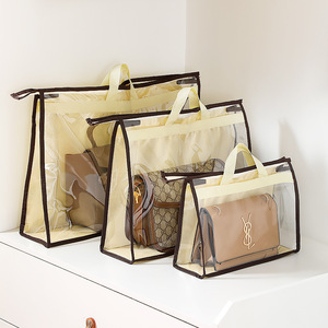 Pochette de grande marque pour le rangement à domicile, imperméable et anti-salissure, pochette suspendue en PVC transparent - Product Image 3