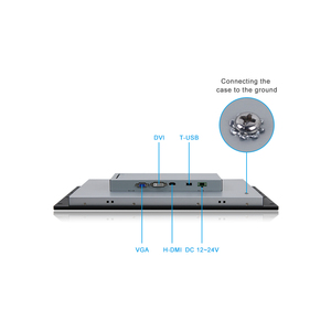 19-inch tất cả-trong-một máy tính cảm ứng với cảm ứng điện dung điều khiển công nghiệp LCD hiển thị Rackmount Màn hình công nghiệp - Product Image 6