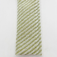 Chiffon de nettoyage de cuisine rayé multicolore en microfibre absorbante pour la production de torchons de vaisselle