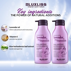 Shampooing et après-<span class=keywords><strong>shampoing</strong></span> clarifiants <span class=keywords><strong>anti</strong></span>-<span class=keywords><strong>jaunissement</strong></span> LUXLISS Private Label Purple Lavender Blonde pour <span class=keywords><strong>cheveux</strong></span> - Product Image 3