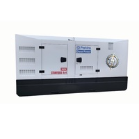 Générateur diesel silencieux à châssis ouvert OEM de l'usine du Fujian, prix bas, 100 kVA, 200 kVA, 300 kVA, 400 kVA, 220 V/440 V, 50/60 Hz, télécommandé pour usage domestique