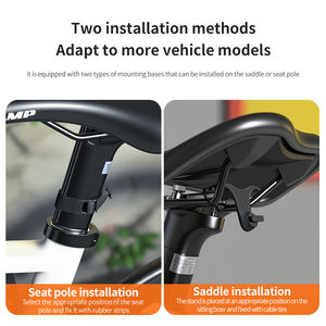 Feu arrière universel à commande par application, sans fil, rechargeable, dynamique, avec effet œil de démon LED pour vélo et moto - Product Image 5