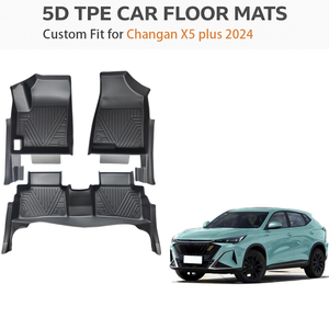 แผ่นรองพื้นรถยนต์ TPE แบบสั่งทำพิเศษสำหรับ Changan UNI-V พวงมาลัยซ้าย ปี 2024 กันน้ำ ทนทานทุกสภาพอากาศ แผ่นรองพื้นรถยนต์คุณภาพระดับ OEM - Product Image 1