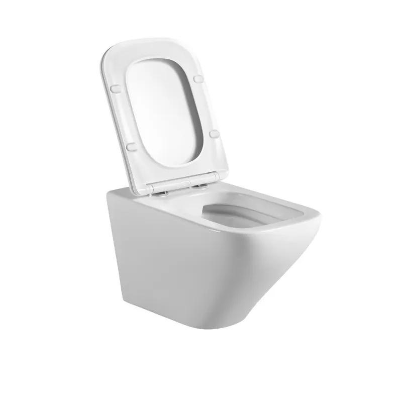 Rimless Cheaper Economic European Water Closet Public Ceramic Palestine Cheap Wall Hung WC Cheap Price Toilet