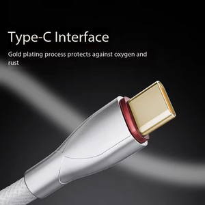 GravaStar <b>Keyboard</b> Accessories Coiled Aviator <b>Cable</b> Mechanical <b>Keyboard</b> Aviation Plug <b>Cable</b> Type-C Interface Rust-proof - Product Image 3